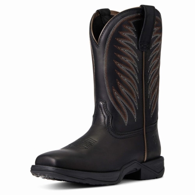 Black Women's Ariat Anthem 2.0 Western Boots | 6938-SYFLR