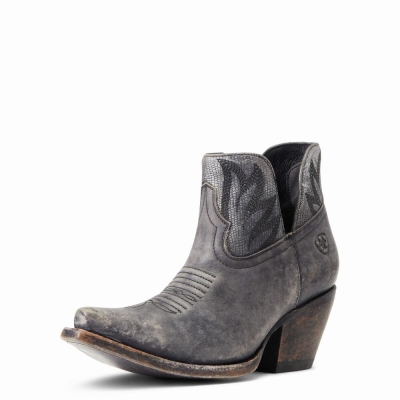 Black Women's Ariat Hazel Booties | 1982-LMWSO