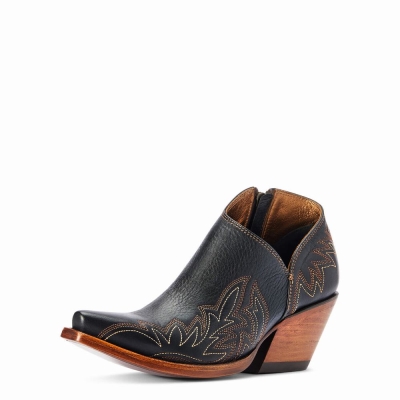 Black Women's Ariat Jolene Booties | 3964-TAYSP