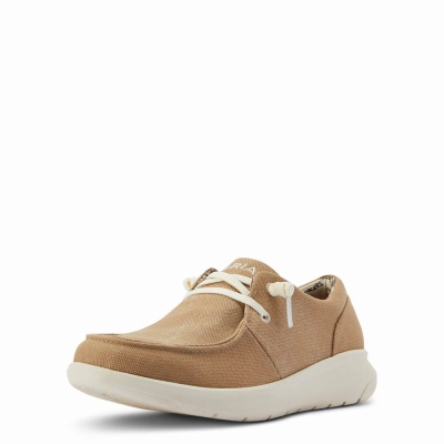 Brown Women's Ariat Hilo Sneakers | 1649-RIPAQ