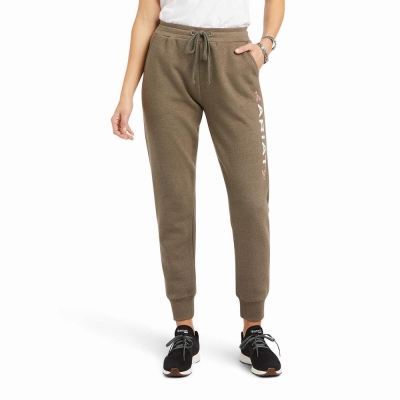 Brown Women's Ariat Pants | 6987-CUHSW