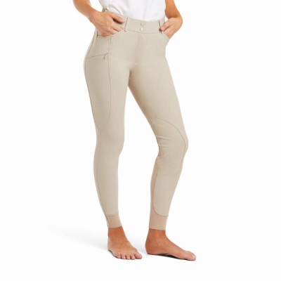 Brown Women's Ariat Prelude Pants | 9510-GJLQP