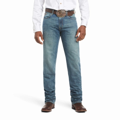 Grey Men's Ariat M2 Relaxed Legacy Cut Pants | 9326-PWFIX