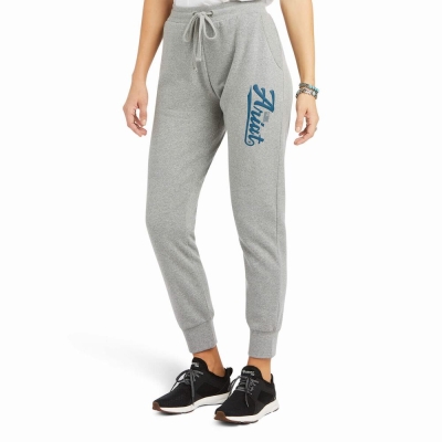 Grey Women's Ariat Pants | 0254-VJNZQ