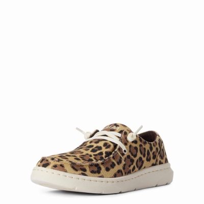 Leopard Women's Ariat Hilo Sneakers | 9173-GDTOI