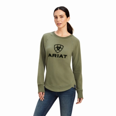 Multicolor Women's Ariat Benicia Hoodies | 1392-FZXWC