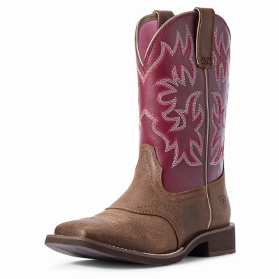 Multicolor Women's Ariat Delilah Western Boots | 7132-OLBDQ