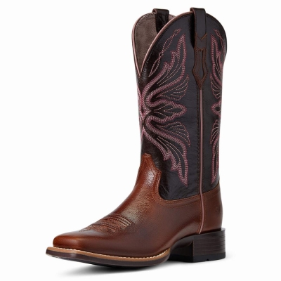 Multicolor Women's Ariat Edgewood Western Boots | 1382-OFTLY