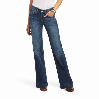 Multicolor Women's Ariat Perfect Rise Alana Skinny Jeans | 6534-YEGCH