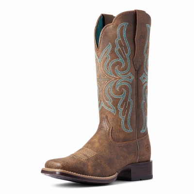 Multicolor Women's Ariat Primera Western Boots | 0187-AGXLU