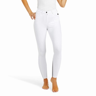 White Women's Ariat Speranza Pants | 7923-YSQDT