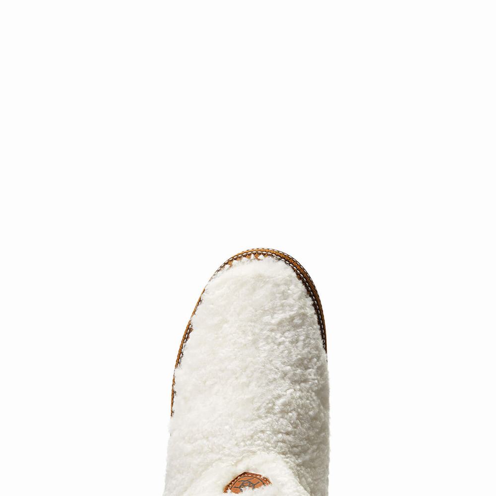 Beige Women's Ariat Slippers | 4709-JFUTY