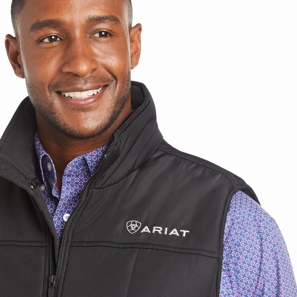 Black Men's Ariat Crius Insulated English Riding | 8079-VFHJL