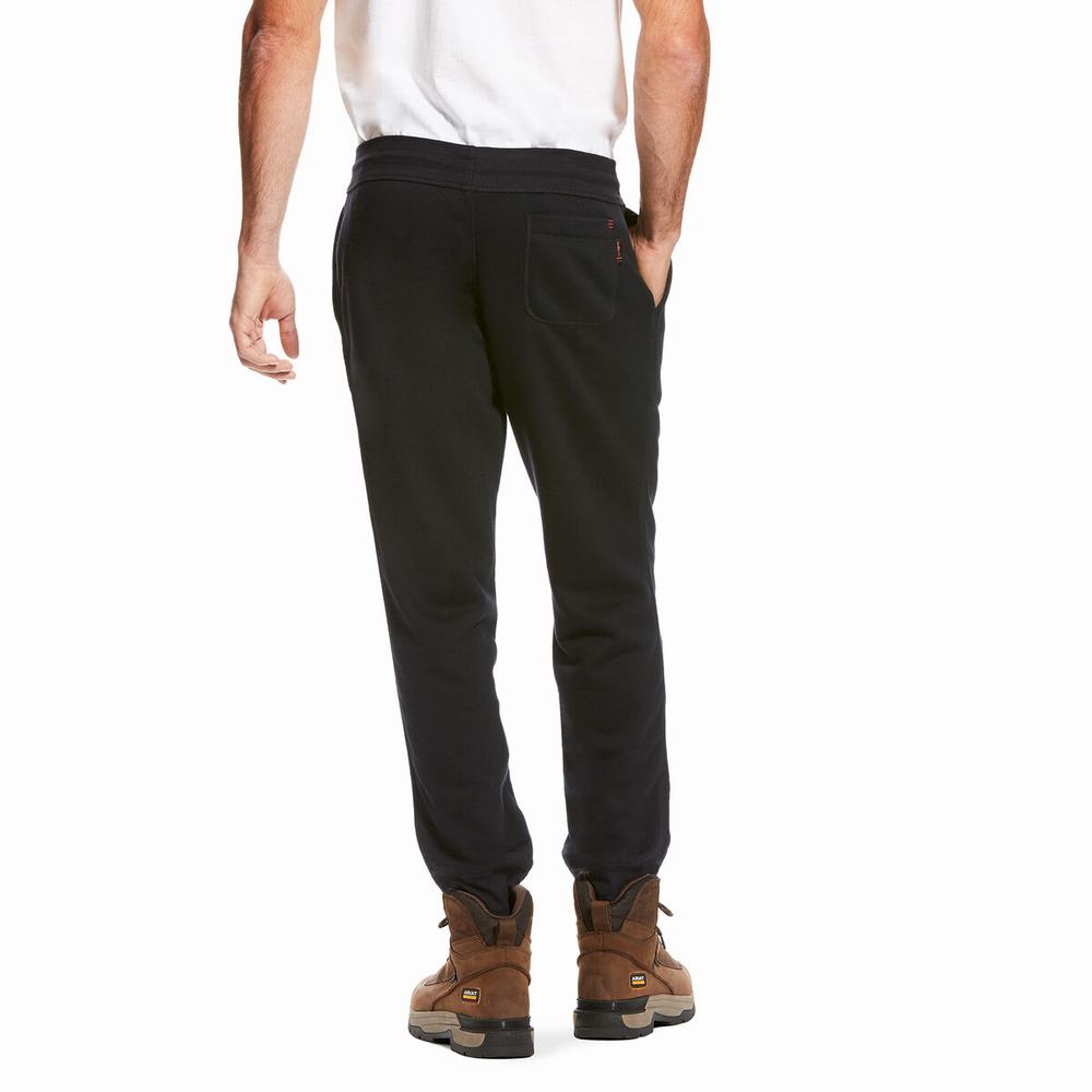 Black Men's Ariat FR Pants | 2478-TXLHA