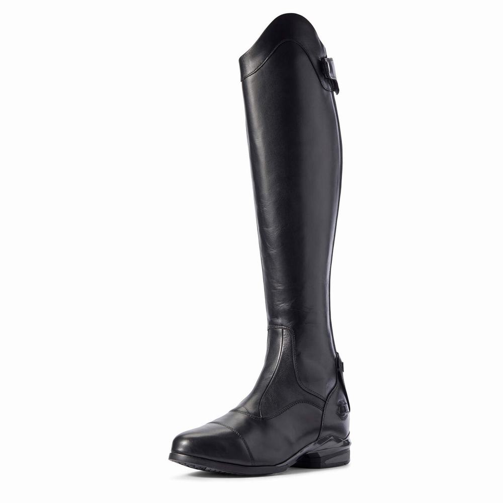 Black Men\'s Ariat Nitro Max Tall Riding English Riding Boots | 7438-WGIJM