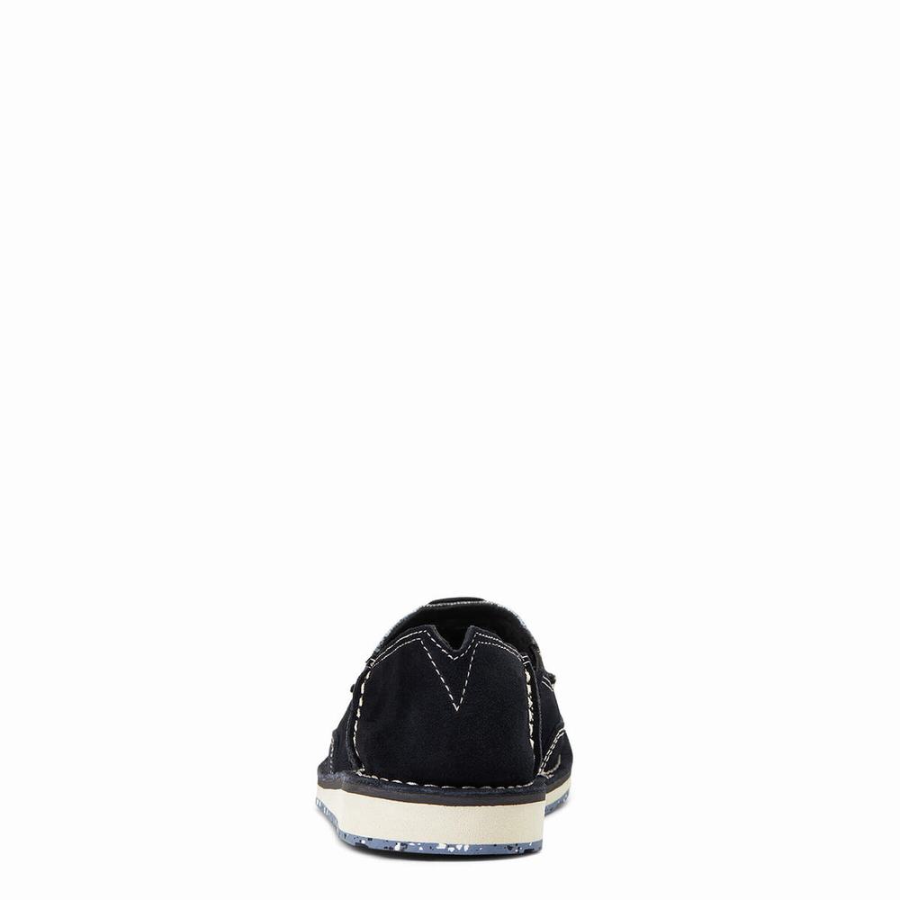 Black Women's Ariat Cruiser Sneakers | 5186-CBEAM