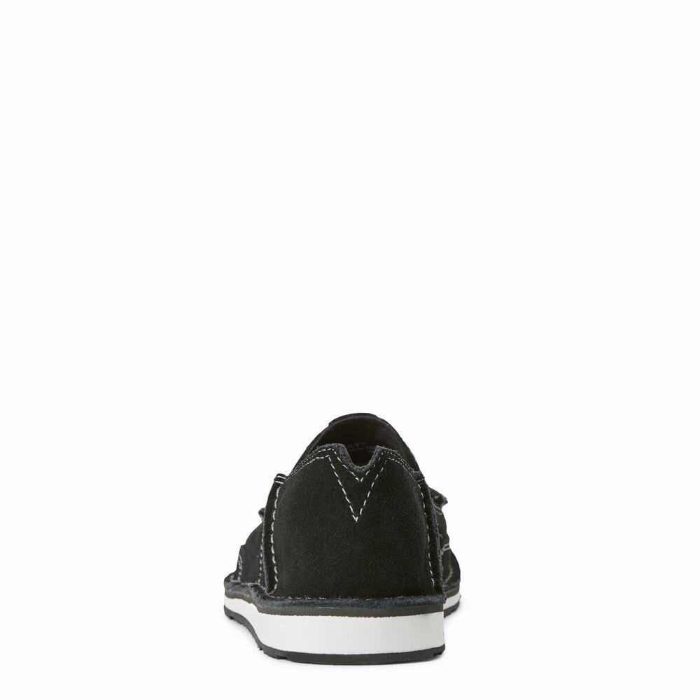 Black Women's Ariat Cruiser Sneakers | 7014-YKEWB