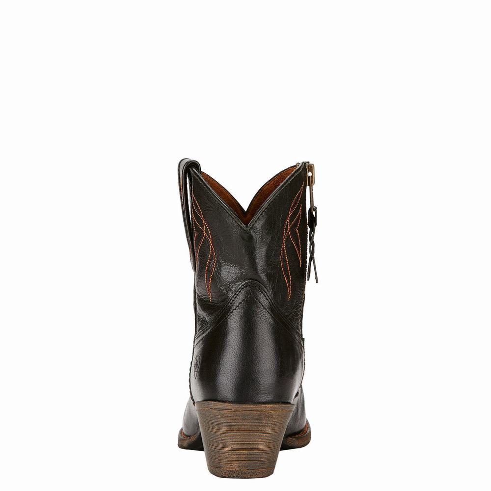 Black Women's Ariat Darlin Booties | 5067-UXCJF