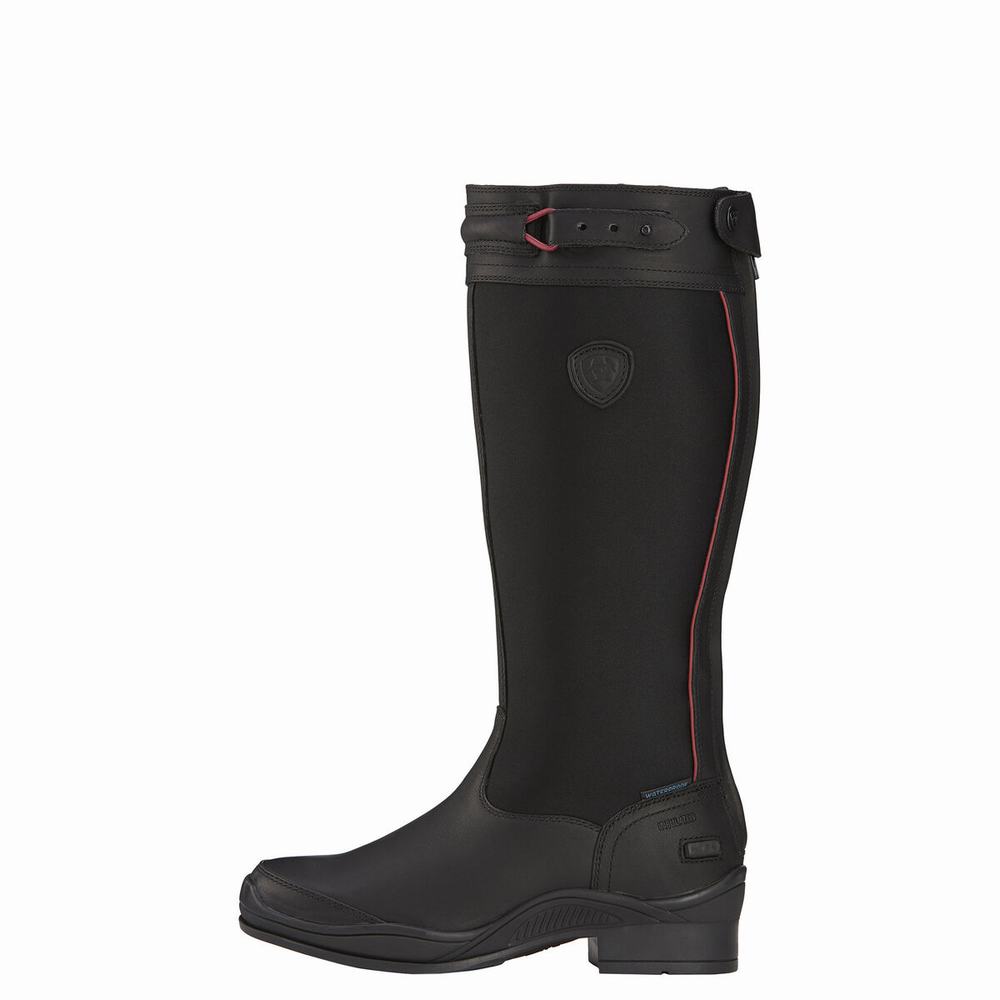 Black Women's Ariat Extreme Tall Waterproof Insulated Tall Riding Waterproof Boots | 7529-KGJME