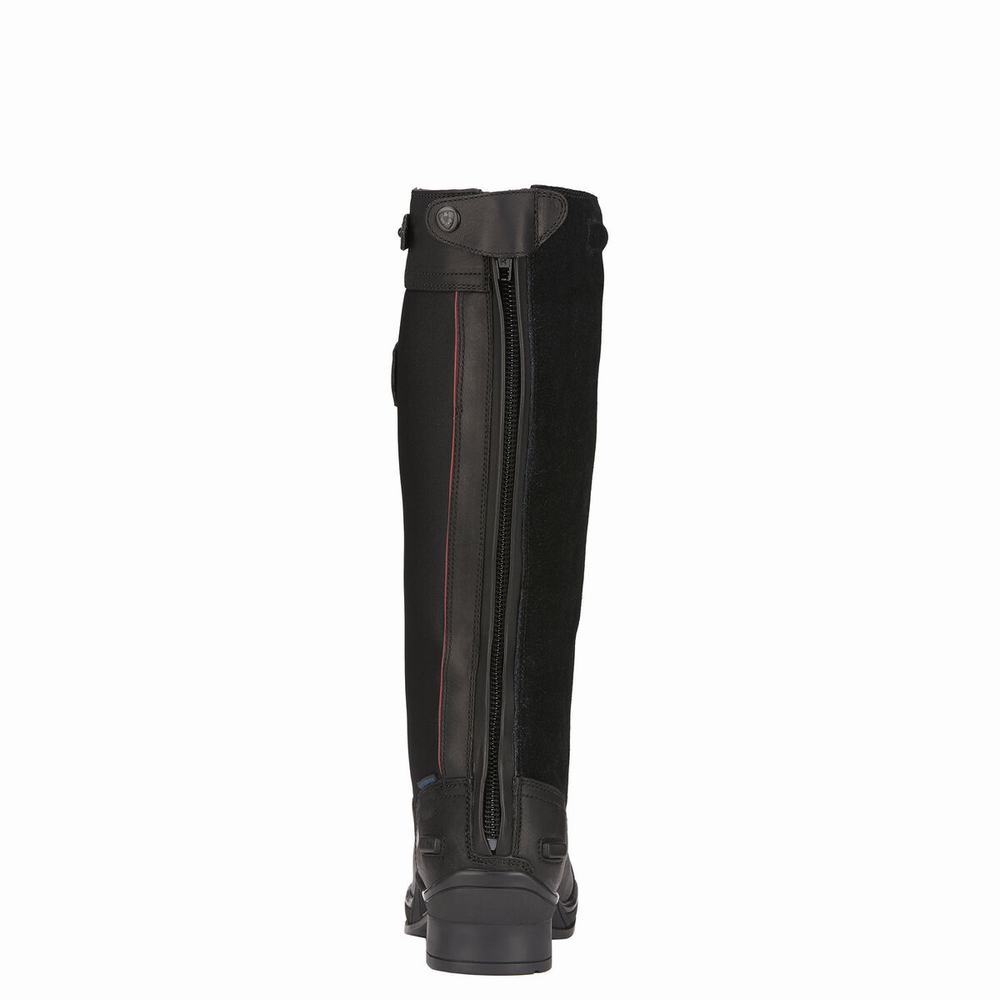 Black Women's Ariat Extreme Tall Waterproof Insulated Tall Riding Waterproof Boots | 7529-KGJME