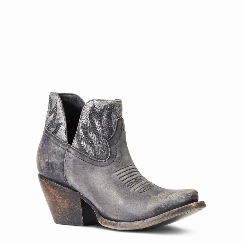 Black Women's Ariat Hazel Booties | 1982-LMWSO