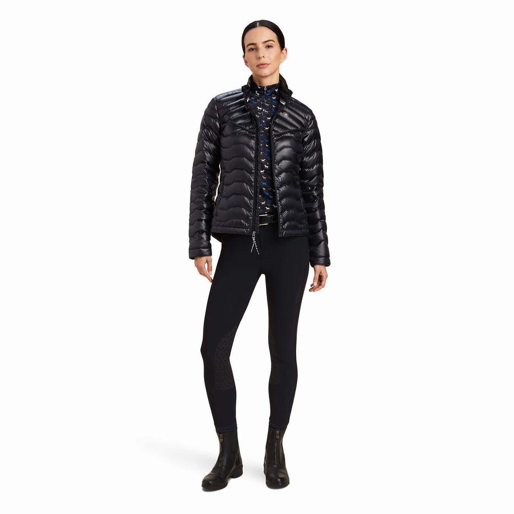 Black Women's Ariat Ideal Jackets | 9408-ZPIKC