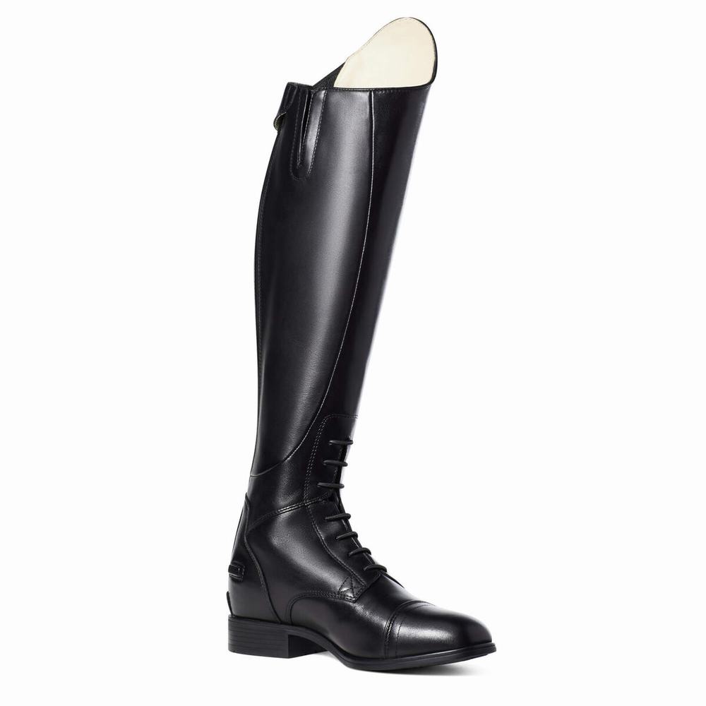 Black Women's Ariat Kinsley Field Tall Riding English Riding Boots | 3506-TYSKA