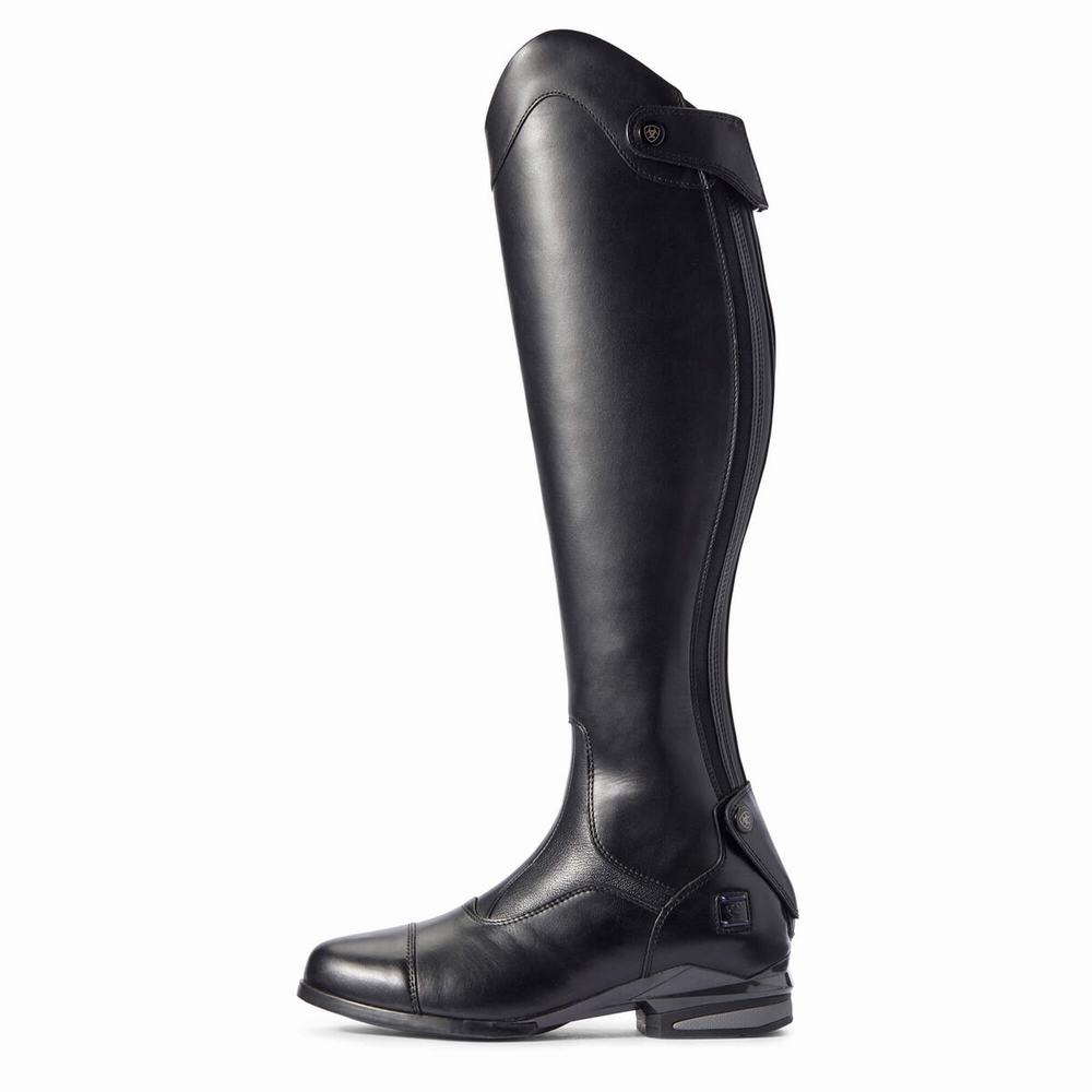 Black Women's Ariat Nitro Max Tall Riding English Riding Boots | 3570-BFDYZ