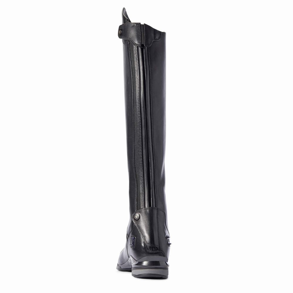 Black Women's Ariat Nitro Max Tall Riding English Riding Boots | 3570-BFDYZ