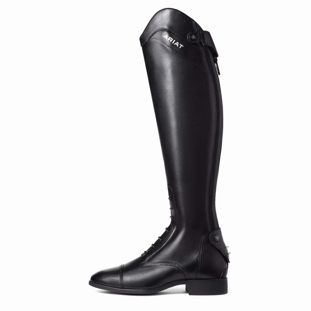 Black Women's Ariat Palisade Tall Riding English Riding Boots | 2716-FZONT