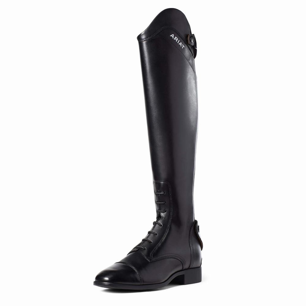 Black Women\'s Ariat Palisade Tall Riding English Riding Boots | 2716-FZONT