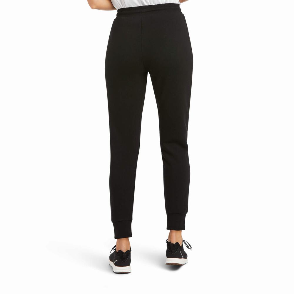 Black Women's Ariat Pants | 1859-RTAVB