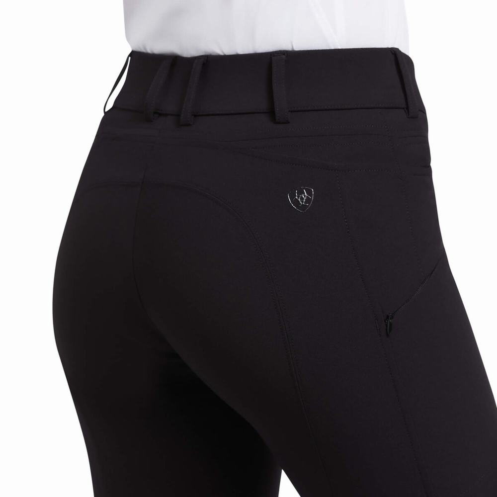 Black Women's Ariat Prelude Pants | 2903-AZPWH