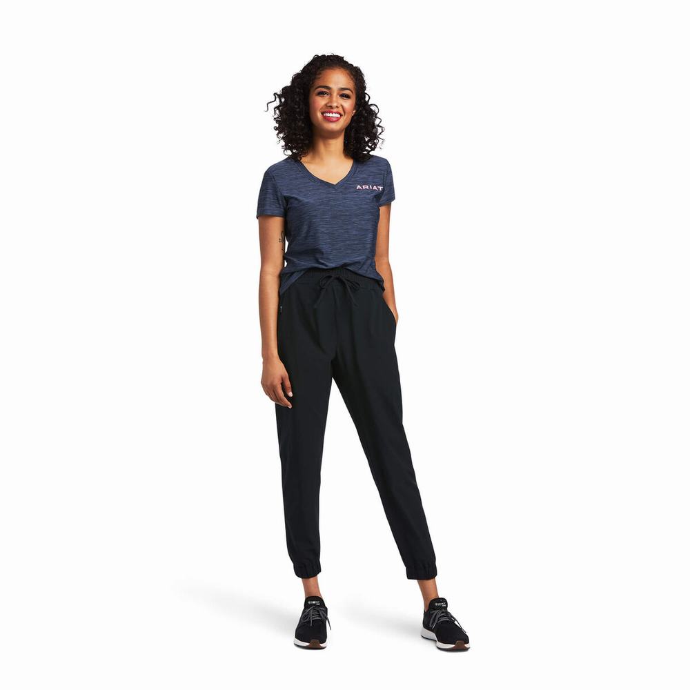 Black Women's Ariat TEK Pants | 1790-ZDHBK