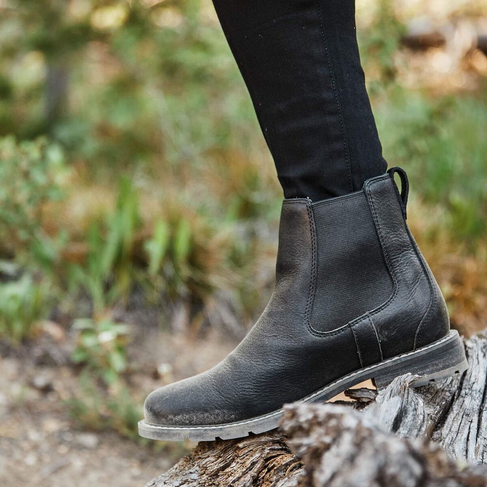 Black Women's Ariat Wexford Waterproof Booties | 3962-CQLGU