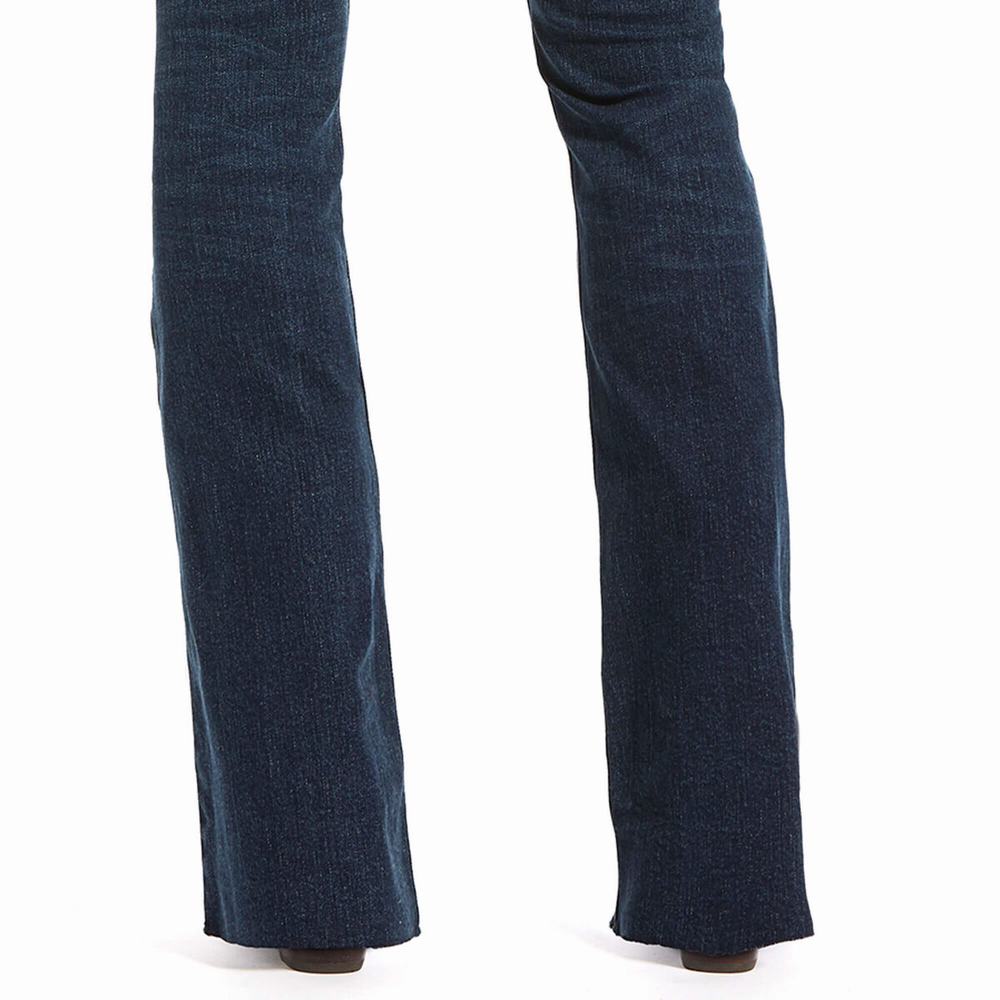 Blue Women's Ariat Premium High Rise Skinny Jeans | 8413-ZFSIU