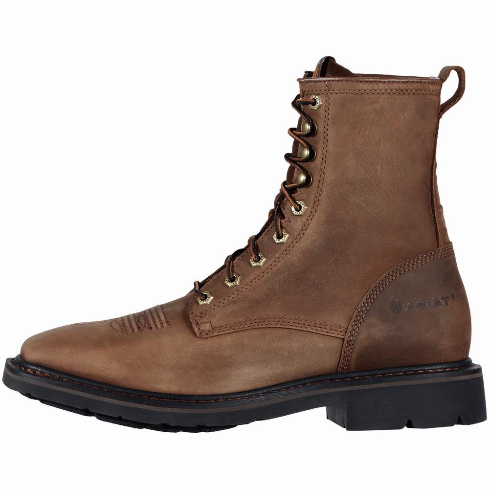 Brown Men's Ariat Cascade 8