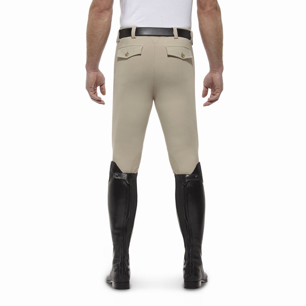 Brown Men's Ariat Olympia English Riding Pants | 3857-ANSUM