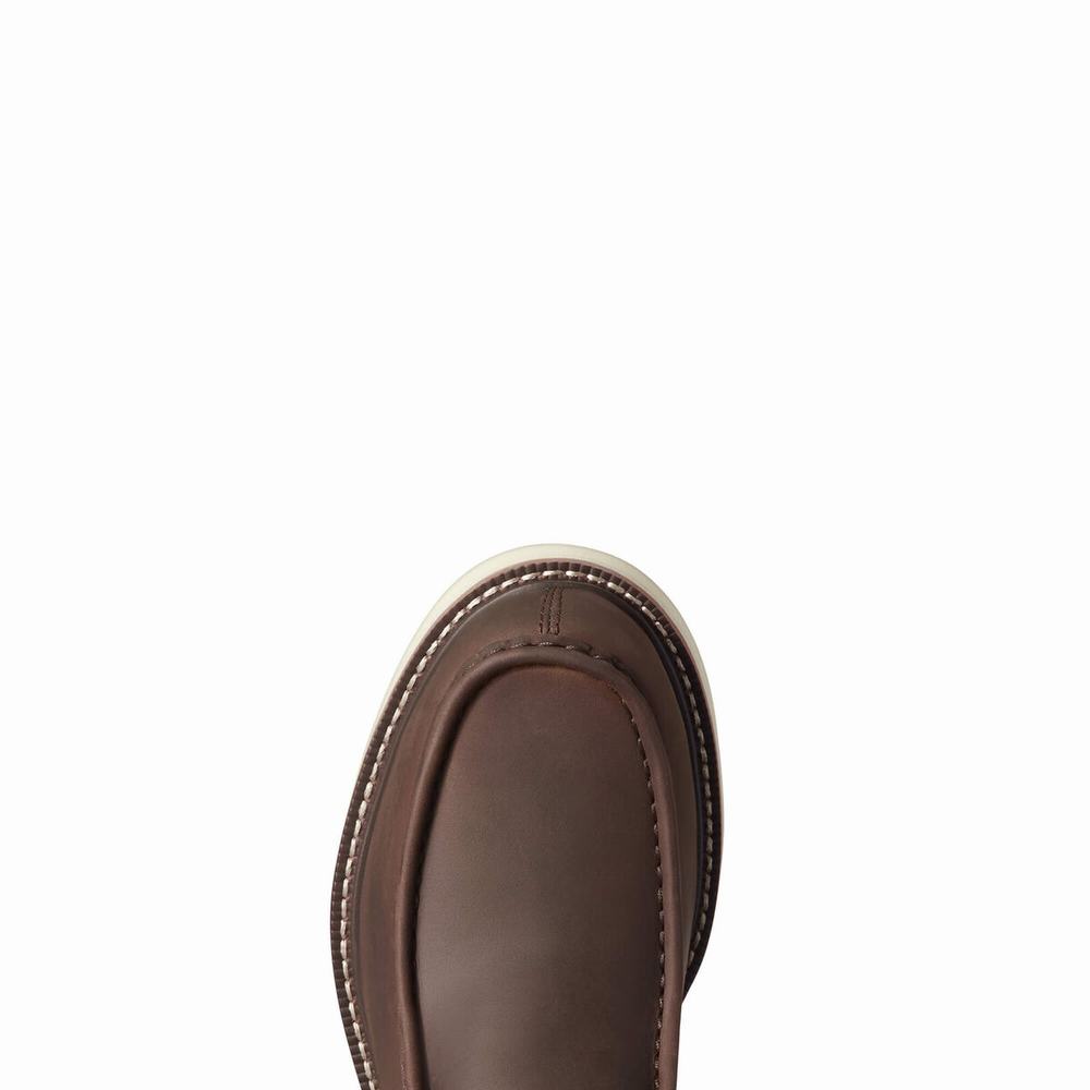 Brown Men's Ariat Recon Country Sneakers | 7542-RYISA