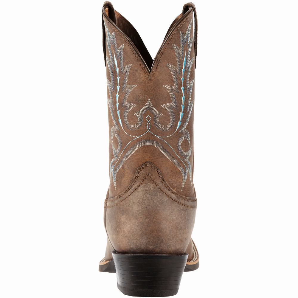 Brown Men's Ariat Sport Outfitter Western Boots | 6542-KUFQP