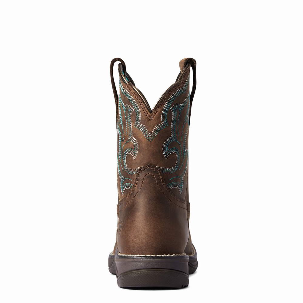 Brown Women's Ariat Anthem II Western Boots | 5346-YVRSF