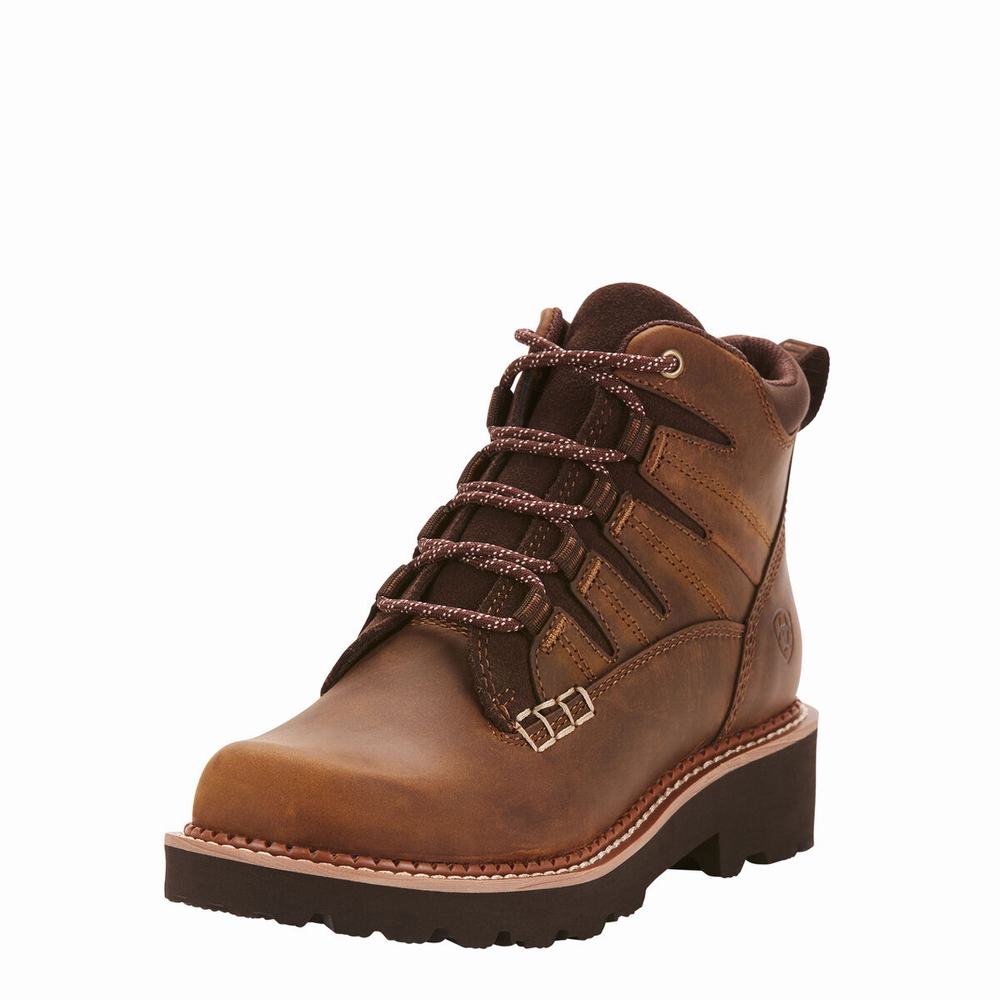 Brown Women\'s Ariat Canyon II Hiking Boots | 4516-QJYZN