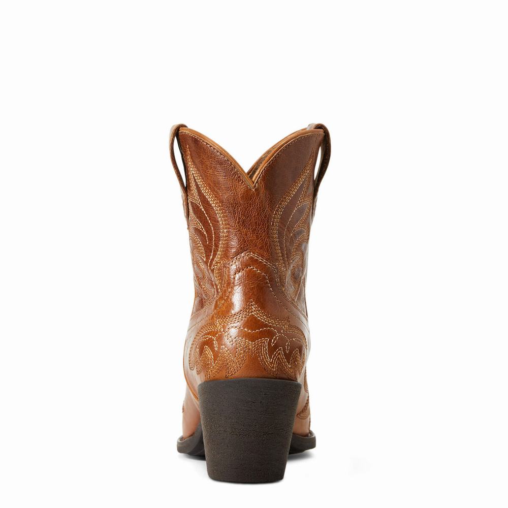 Brown Women's Ariat Chandler Booties | 9201-FGQTR