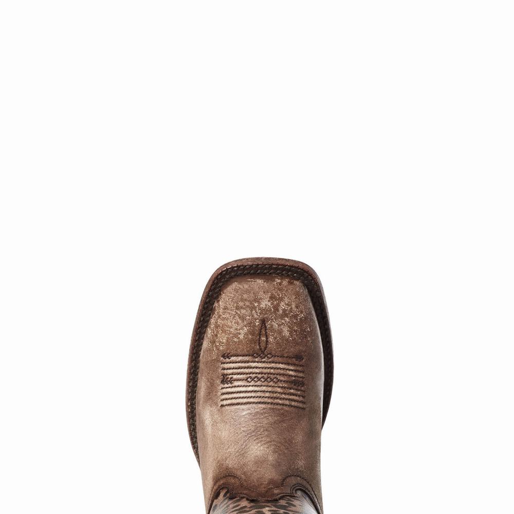 Brown Women's Ariat Circuit Savanna Western Boots | 4710-NYOAR