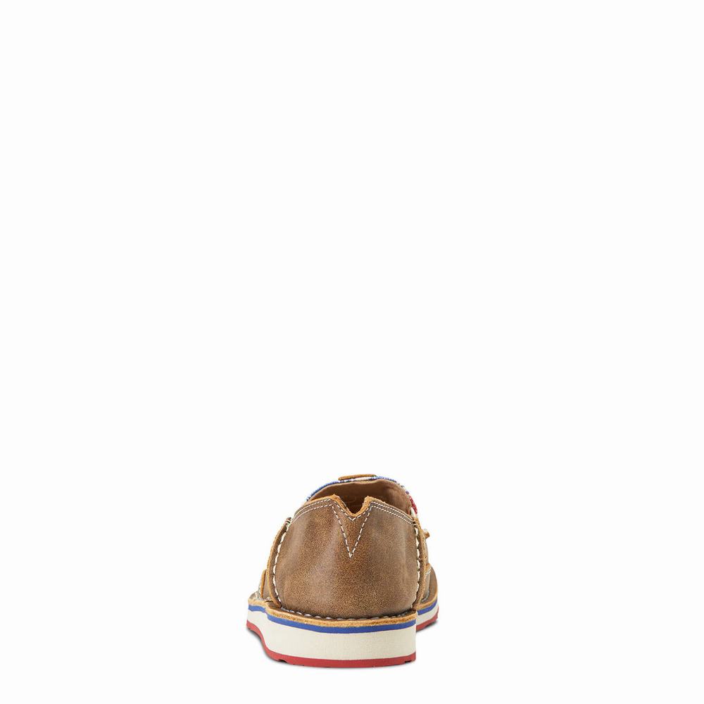 Brown Women's Ariat Cruiser Sneakers | 0867-DZTQS