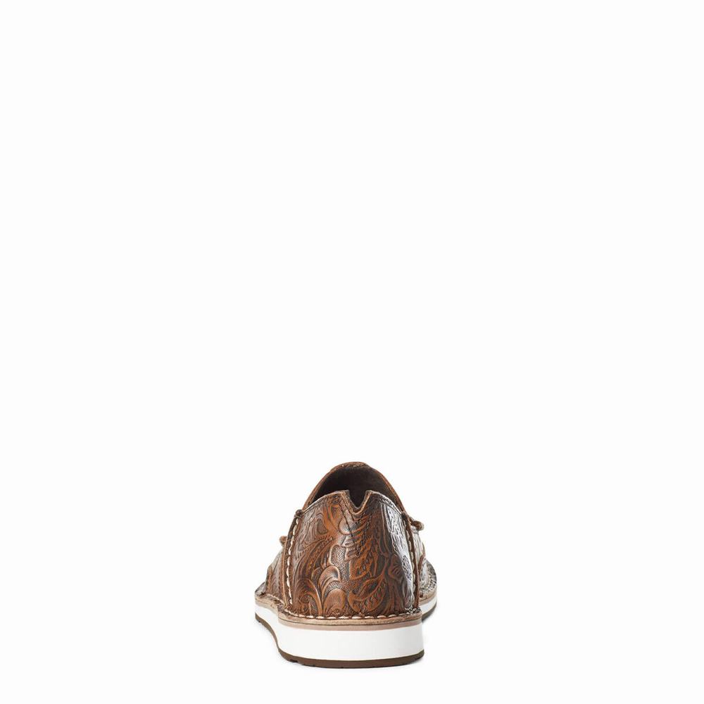 Brown Women's Ariat Cruiser Sneakers | 1298-YLKOR