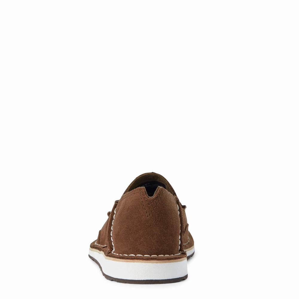 Brown Women's Ariat Cruiser Sneakers | 4360-YSIXM