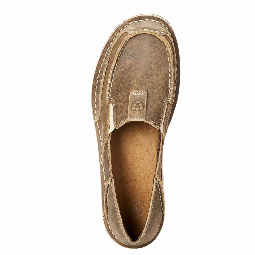 Brown Women's Ariat Cruiser Sneakers | 5328-PUCAD