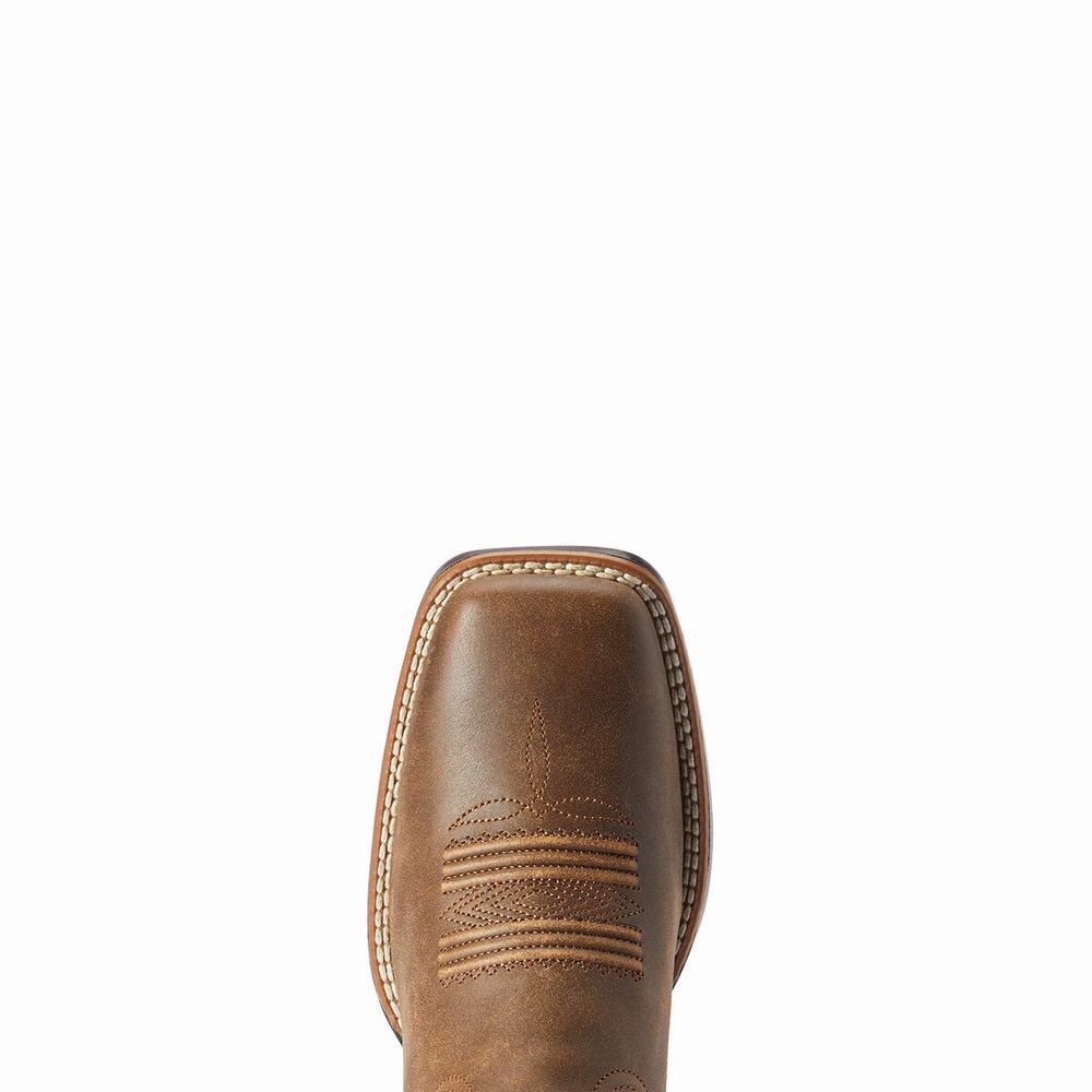 Brown Women's Ariat Odessa Western Boots | 2456-KXSBV