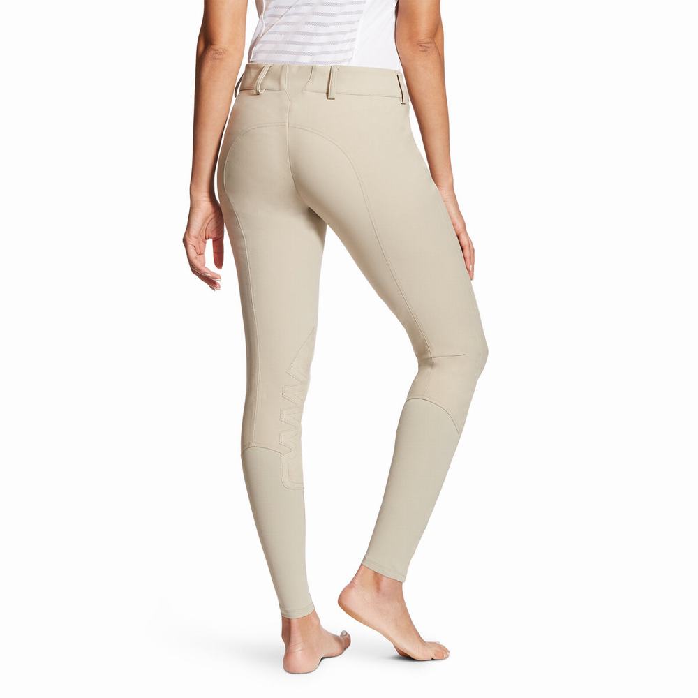 Brown Women's Ariat Olympia Pants | 5129-HLQZP